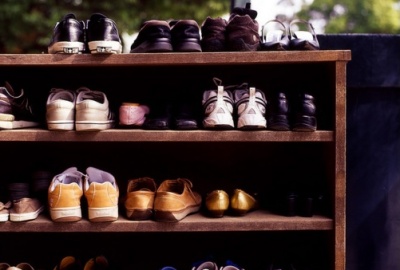 na boty je nejlepší mít skříň či větší botník